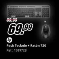 HP - Pack Teclado + Raton 720