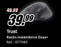 Trust - Raton Inalámbrico Ozaa+