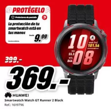 Huawei - Smartwatch Watch Gt Runner 2 Black