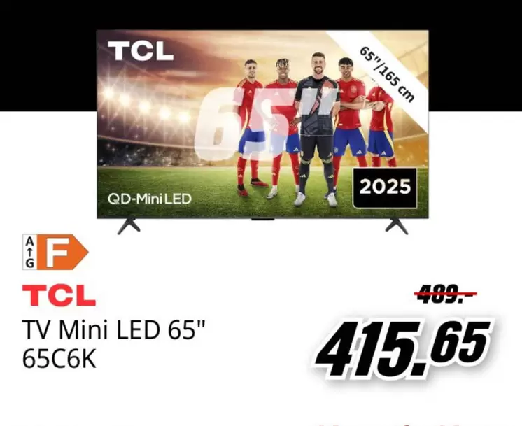 TCL - Tv Mini Led 65 65c6k