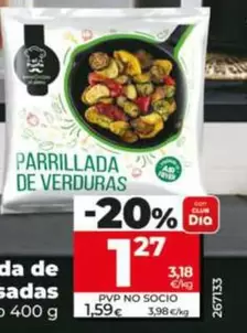 Dia Al Punto - Parrillada De Verduras Asadas