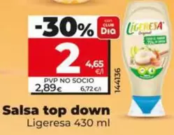 Ligeresa - Salsa Top Down