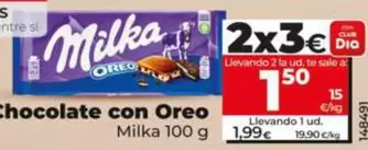 Milka - Chocolate Con Oreo