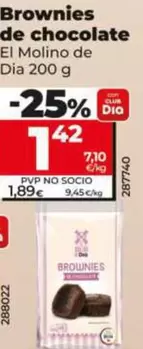 El Molino De Dia - Brownies De Chocolate