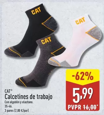 Cat - Calcetines De Trabajo