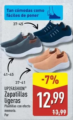 Up2fashion - Zapatillas Ligeras