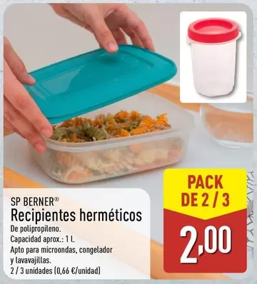 Sp-Berner - Recipientes Hermeticos