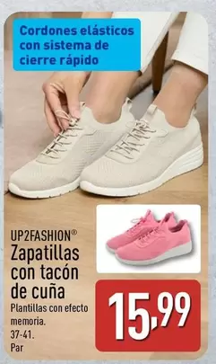 Up2fashion - Zapatillas Con Tacon De Cuna