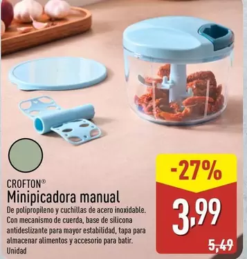 Crofton - Minipicadora Manual