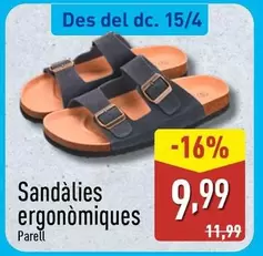 Sandàlies Ergonomiques
