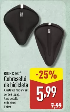Ride & Go - Cobresellón De Bicicleta