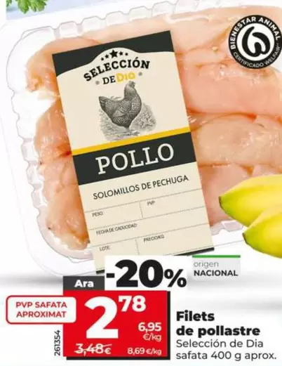 Seleccion De Dia - Solomillos De Pollo