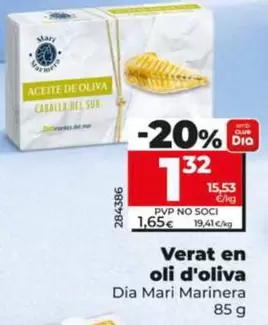 Dia Mari Marinera - Caballa En Aceite De Oliva