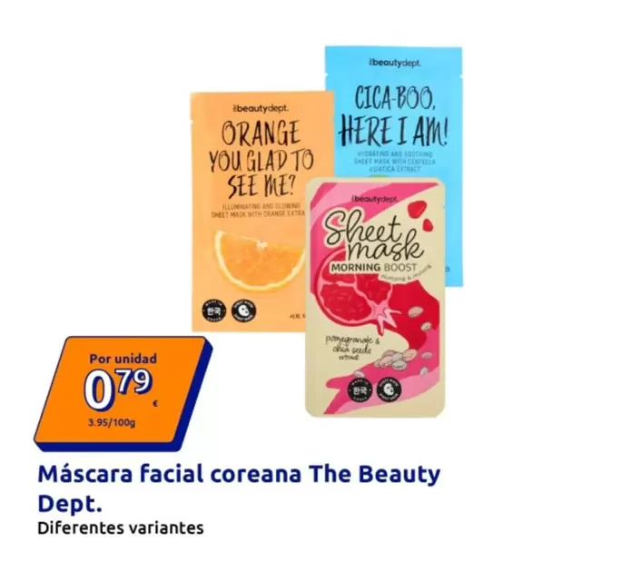 The Beauty Dept - Mascara Facial Coreana