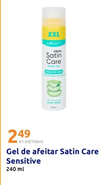 Satin Care - Gel De Afeitar Sensitive