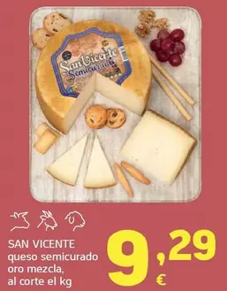 San Vicente - Queso Semicurado Oro Mezcla