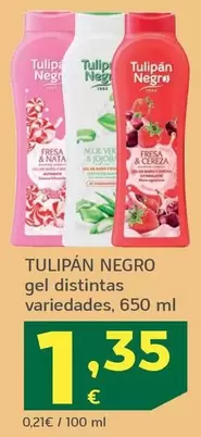 Tulipán Negro - Gel Distintas Variedades