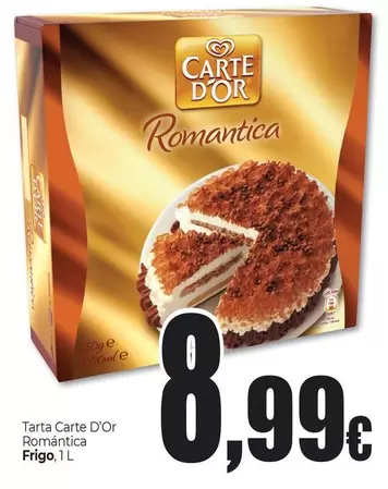 Frigo - Tarta Carte D'Or Romantica
