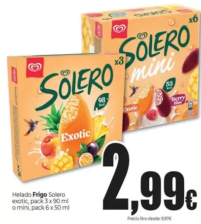 Frigo - Helado Solero Exotic