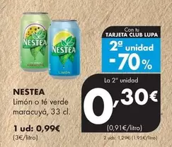 Nestea - Limón O Té Verde Maracuya