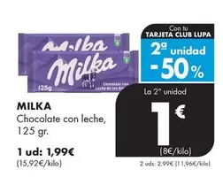 Milka - Chocolate Con Leche