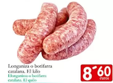 Longaniza O Botifarra Catalana