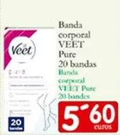 Veet - Banda Corporal Pure