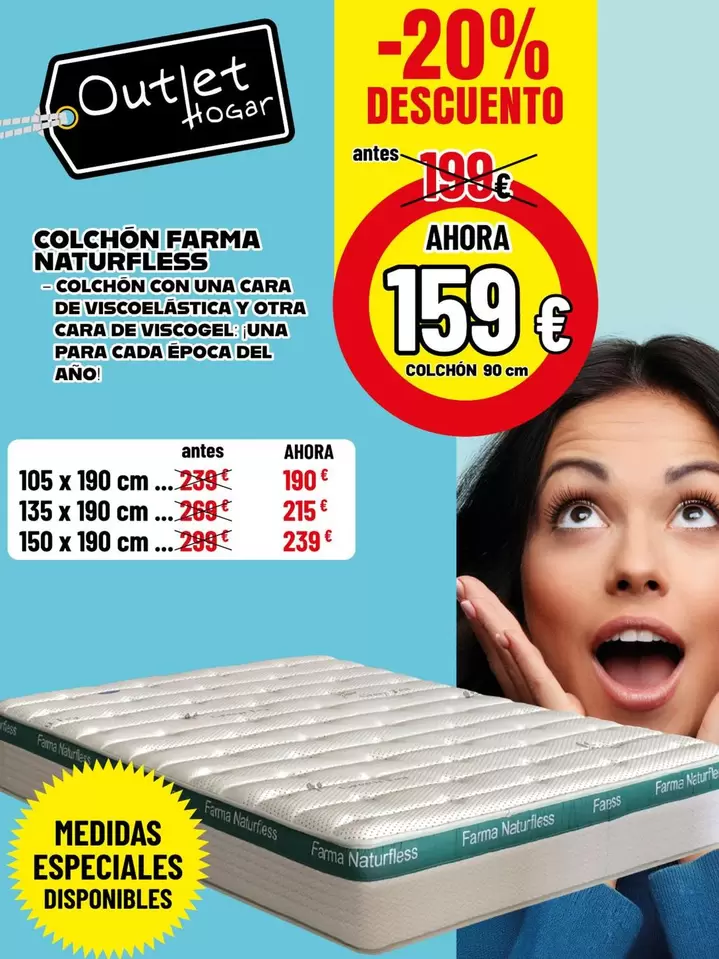 Colchon Farma Naturfless