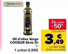 Coosur - Oli D'oliva Verge Serie Or