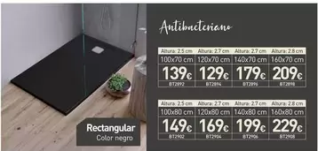 Rectangular Color Negro