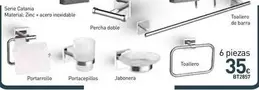 Accesorios De Baño Serie Catania