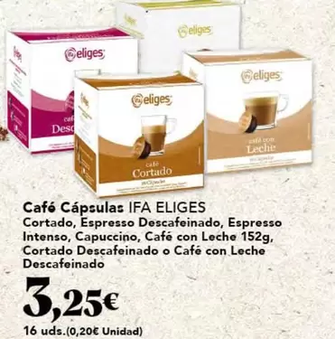Ifa Eliges - Café Cápsulas