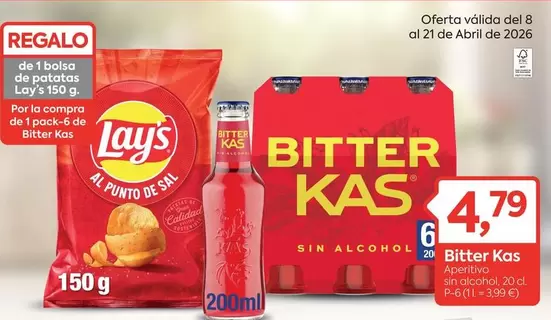 Bitter Kas - Aperitivo Sin Alcohol