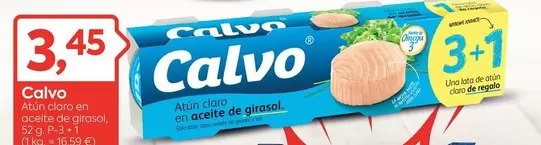 Calvo - Atún Claro En Aceite De Girasol