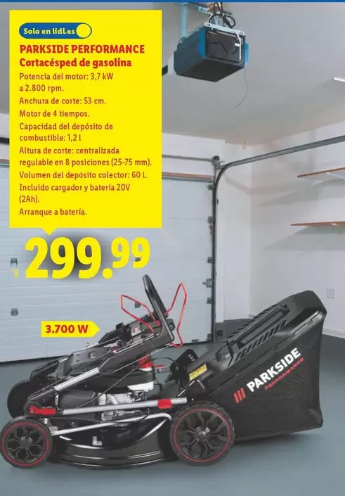 Parkside - Performance Cortècesped De Gasolina