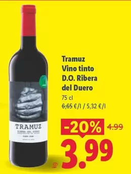 Tramuz - Vino Tinto D.O. Ribera Del Duero 