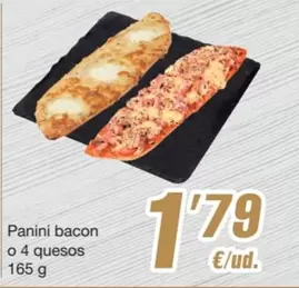 Panini Bacon O 4 Quesos