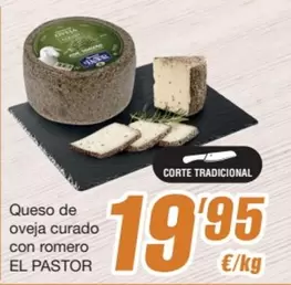 El Pastor - Queso De Oveja Curado Con Romero