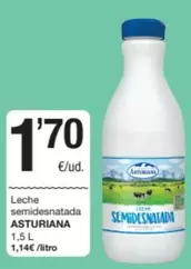 Asturiana - Leche Semidesnatada