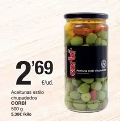 Corbi - Aceitunas Estilo Chupadedos