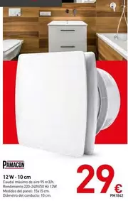 Pamacon - Caudal Máximo De Aire