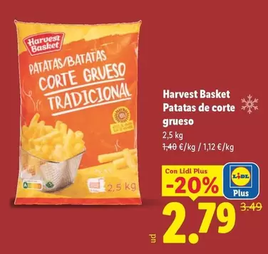 Harvest Basket - Patatas De Corte Grueso