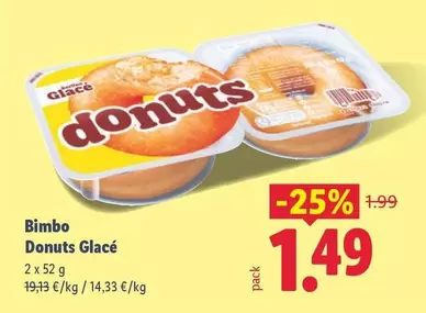 Bimbo - Donuts Glacé