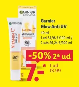 Garnier - Glow Anti UV