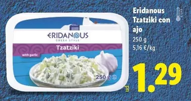 Eridanous - Tzatziki Con Ajo