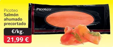 Picoteo - Salmón Ahumado Precortado