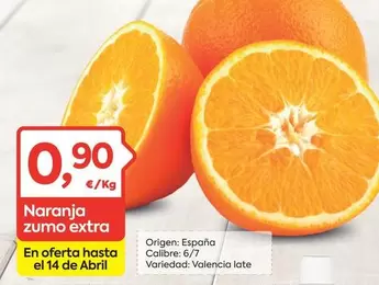 Naranja Zumo Extra
