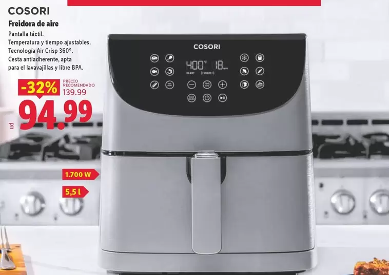 Cosori - Freidora De Aire