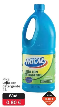 Mical - Lejía Con Detergente