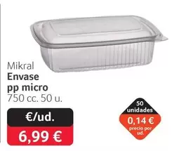 Mikral - Envase Pp Micro